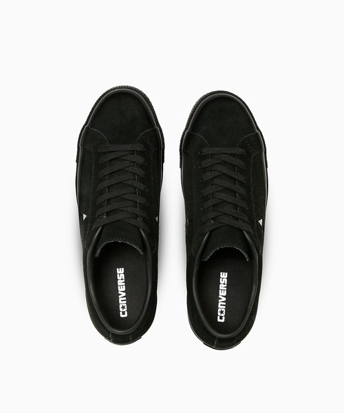 CONVERSE（コンバース）の「【CONVERSE】ONE STAR SUEDE（スニーカー・レディース・ブラック・9.5/9/7/5.5/4.5/7.5/8.5/6.5/5/4/8）」の2枚目の写真