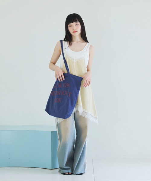 PILIT(ピリット)の「オーバーダイ ラインデニム(デニムパンツ・レディース・サックスブルー/ブルー・LARGE/MEDIUM)」の12枚目の写真