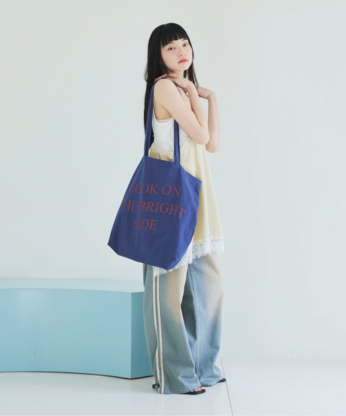 PILIT(ピリット)の「オーバーダイ ラインデニム(デニムパンツ・レディース・サックスブルー/ブルー・LARGE/MEDIUM)」の14枚目の写真