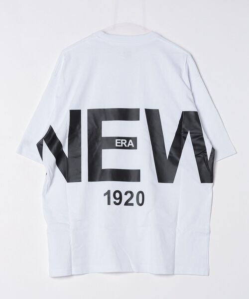 NEW ERA(ニューエラ)の「ニューエラ SS OS CT TEE ZOOM UP LOGO WHI 261(Tシャツ/カットソー・メンズ・ホワイト・L/LL/3L/S/M)」の7枚目の写真