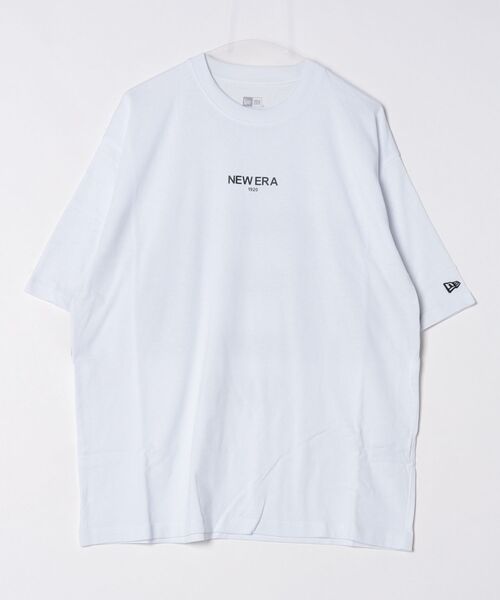 NEW ERA(ニューエラ)の「ニューエラ SS OS CT TEE ZOOM UP LOGO WHI 261(Tシャツ/カットソー・メンズ・ホワイト・L/LL/3L/S/M)」の2枚目の写真