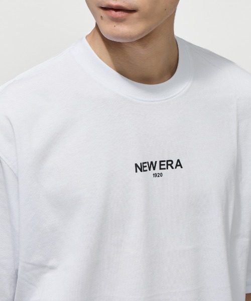 NEW ERA(ニューエラ)の「ニューエラ SS OS CT TEE ZOOM UP LOGO WHI 261(Tシャツ/カットソー・メンズ・ホワイト・L/LL/3L/S/M)」の4枚目の写真