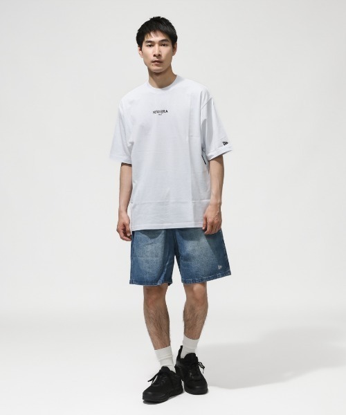 NEW ERA(ニューエラ)の「ニューエラ SS OS CT TEE ZOOM UP LOGO WHI 261(Tシャツ/カットソー・メンズ・ホワイト・L/LL/3L/S/M)」の5枚目の写真