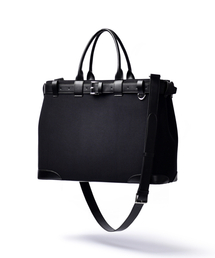 NONOVERSTIC（ノンオーバースティック）の「Black Field Bag (XL)（トートバッグ）」