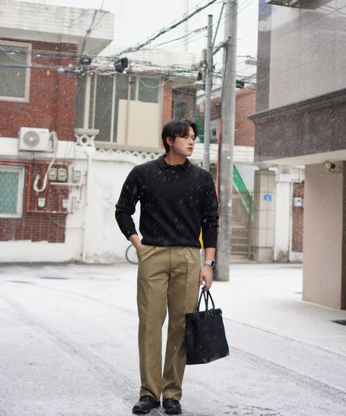 NONOVERSTIC(ノンオーバースティック)の「Black Field Bag (XL)(トートバッグ・レディース・その他・FREE)」の7枚目の写真