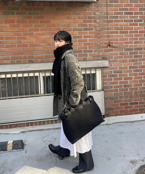 NONOVERSTIC(ノンオーバースティック)の「Black Field Bag (XL)(トートバッグ・レディース・その他・FREE)」の10枚目の写真