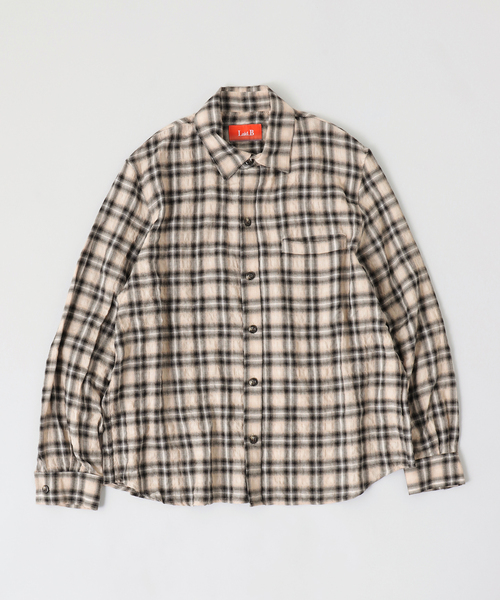 Laid.B / レイドビー WET RAG CHECK SHIRT（シャツ/ブラウス）｜Laid