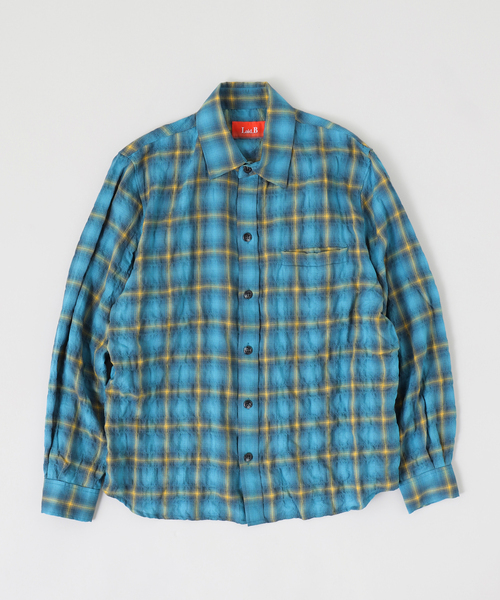 Laid.B / レイドビー WET RAG CHECK SHIRT（シャツ/ブラウス）｜Laid