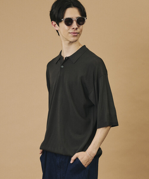 新色追加 SUPER ICE KNIT POLO SHIRT/スーパーアイス ショートスリーブ