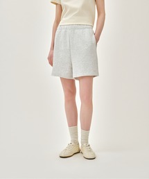 W REGULAR LOGO SWEAT SHORTS