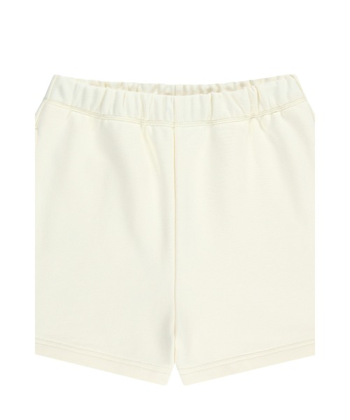 MARITHE + FRANCOIS GIRBAUD（マリテフランソワジルボー）の「W REGULAR LOGO SWEAT SHORTS（スウェットパンツ・レディース・アイボリー/ヘザーグレー/スカイブルー系・SMALL/MEDIUM）」の18枚目の写真