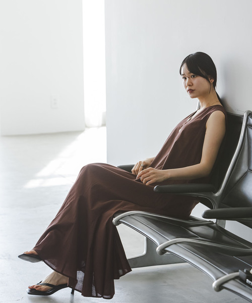 MARIHA(マリハ)の「《追加2・NOBLE別注カラー》MARIHA / マリハ 夏の月影のドレス(ワンピース・レディース・ブラック/ブラウン/レッド・34/36/38)」の7枚目の写真