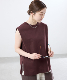 IENA | マーセライズ ノースリTシャツ(Tシャツ/カットソー)