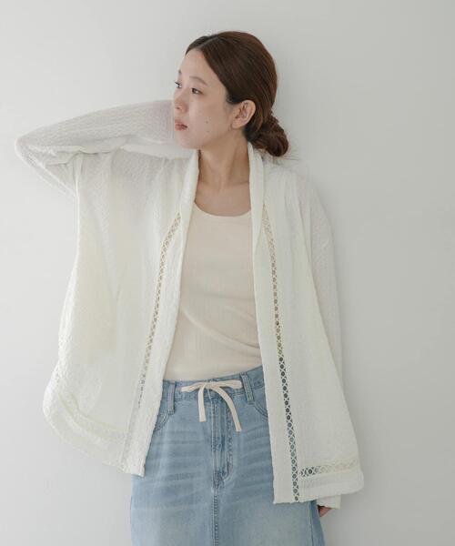 BILLABONG UTILITY SHIRRING CARDIGAN（カーディガン/ボレロ 