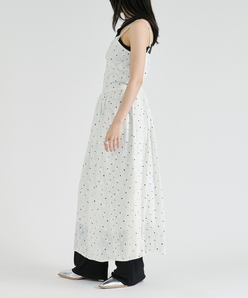 Ezick(エジック)の「Assorted cotton lace camisole dress/アソートコットンレースキャミワンピース(ワンピース・レディース・ホワイト/オフホワイト・FREE)」の10枚目の写真