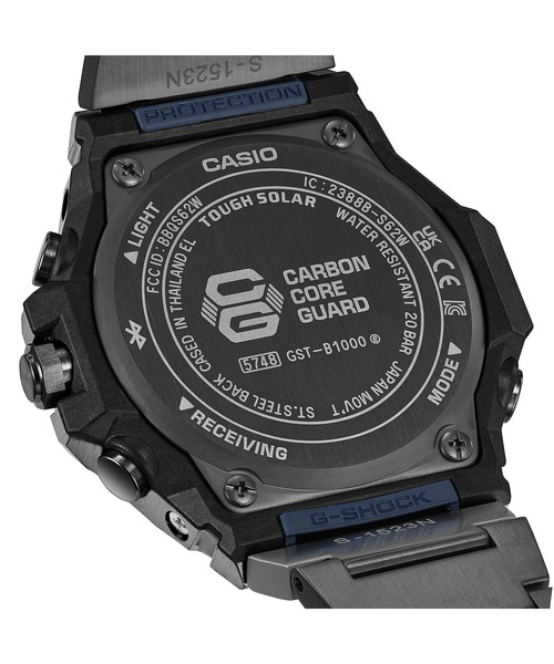 G-SHOCK(ジーショック)の「G-STEEL(Gスチール) / SLEEK STYLE / GST-B1000BD-2AJF(アナログ腕時計・メンズ・ネイビー・FREE)」の10枚目の写真