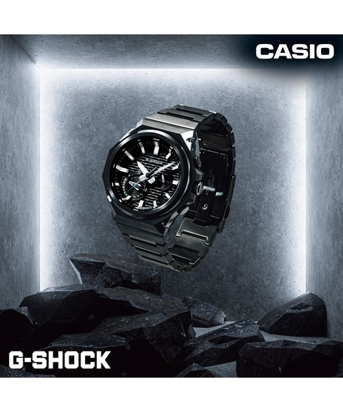 G-SHOCK(ジーショック)の「G-STEEL(Gスチール) / SLEEK STYLE / GST-B1000BD-2AJF(アナログ腕時計・メンズ・ネイビー・FREE)」の3枚目の写真
