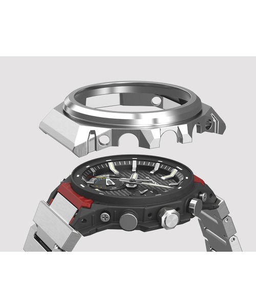 G-SHOCK(ジーショック)の「G-STEEL(Gスチール) / SLEEK STYLE / GST-B1000BD-2AJF(アナログ腕時計・メンズ・ネイビー・FREE)」の6枚目の写真
