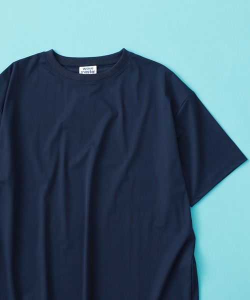 FUNALIVE(ファンアライブ)の「ユニセックス 冷感 無地 半袖 Tシャツ(Tシャツ/カットソー・メンズ・グレー/ネイビー/カーキ/ブラック・L/LL/M)」の4枚目の写真