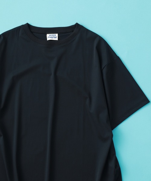 FUNALIVE(ファンアライブ)の「ユニセックス 冷感 無地 半袖 Tシャツ(Tシャツ/カットソー・メンズ・グレー/ネイビー/カーキ/ブラック・L/LL/M)」の2枚目の写真