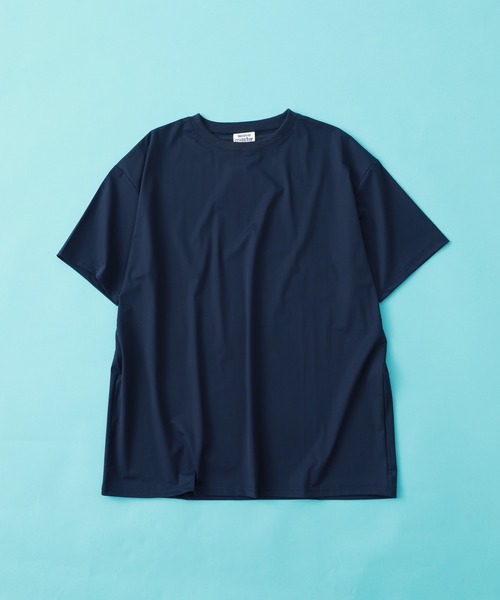 FUNALIVE(ファンアライブ)の「ユニセックス 冷感 無地 半袖 Tシャツ(Tシャツ/カットソー・メンズ・グレー/ネイビー/カーキ/ブラック・L/LL/M)」の20枚目の写真