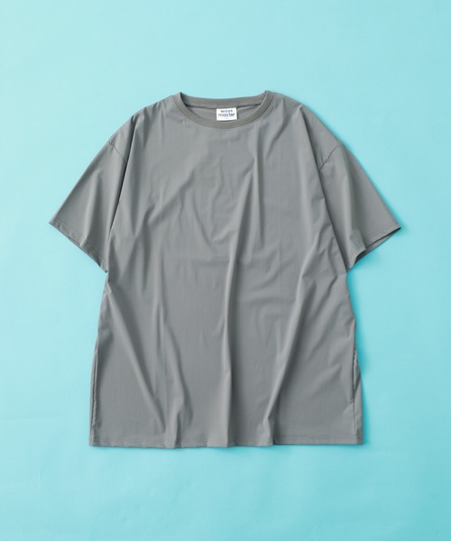 FUNALIVE(ファンアライブ)の「ユニセックス 冷感 無地 半袖 Tシャツ(Tシャツ/カットソー・メンズ・グレー/ネイビー/カーキ/ブラック・L/LL/M)」の18枚目の写真