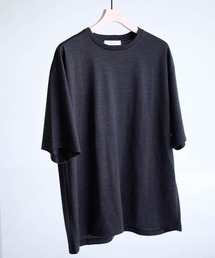 PUBLIC TOKYO | ウールTシャツ /ウォッシャブル/吸湿/抗菌性/夏服/ムレ防止(Tシャツ/カットソー)
