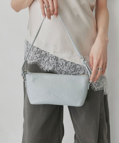 ad thie(アドティエ)の「パステルカラー 2way ショルダーバッグ(ショルダーバッグ・レディース・ピンク/ブラック/ライトブルー/アイボリー・FREE)」の14枚目の写真