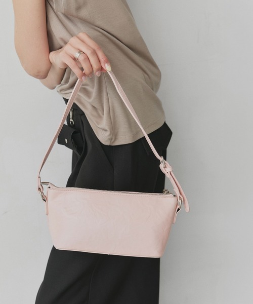 ad thie(アドティエ)の「パステルカラー 2way ショルダーバッグ(ショルダーバッグ・レディース・ピンク/ブラック/ライトブルー/アイボリー・FREE)」の19枚目の写真