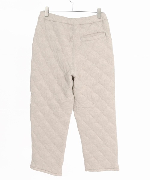 CAMBIO(カンビオ)の「mp15181-Wave Quilted Wide Straight Pants キルティングワイドストレートパンツ(A73526cmb)(その他パンツ・メンズ・ベージュ/ブラック・M/S/L)」の19枚目の写真