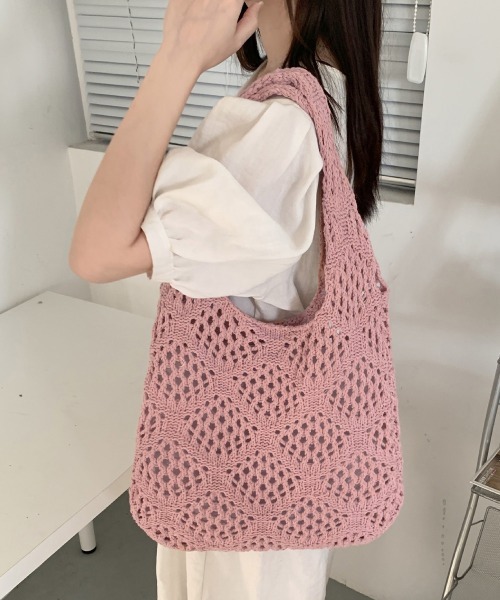 Miniministore(ミニミニストア)の「トートバッグ レディースショルダーバッグ(トートバッグ・レディース・ダークベージュ/アイボリー/キャメル/ピンク/ライトブルー・FREE)」の12枚目の写真