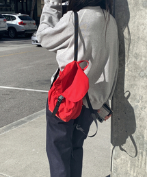 a popo backpack (black)（バックパック/リュック）｜haag（ヘイグ）の