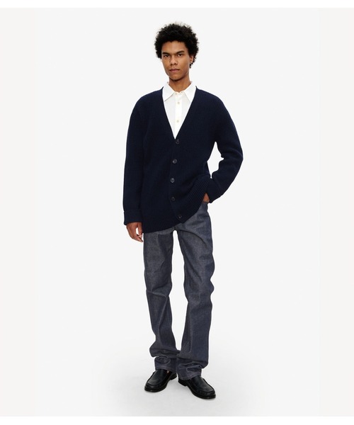 A.P.C.（アーペーセー）の「CARDIGAN AXEL（カーディガン/ボレロ・メンズ・ネイビー・M）」の2枚目の写真