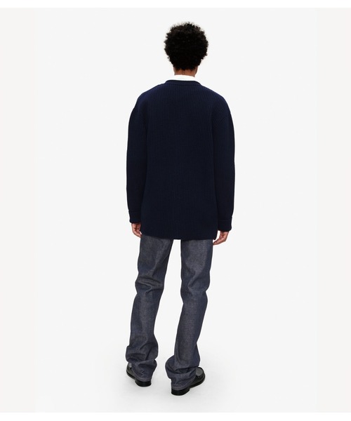 A.P.C.（アーペーセー）の「CARDIGAN AXEL（カーディガン/ボレロ・メンズ・ネイビー・M）」の3枚目の写真