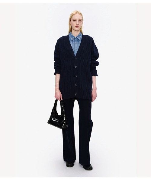A.P.C.（アーペーセー）の「CARDIGAN AXEL（カーディガン/ボレロ・メンズ・ネイビー・M）」の5枚目の写真