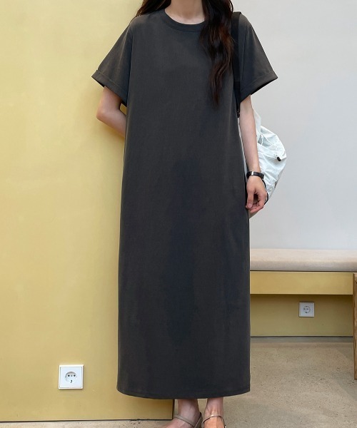 FAVORITO(ファヴォリート)の「TEEワンピース(ワンピース・レディース・ダークグレー/ライトグレー・F)」の18枚目の写真