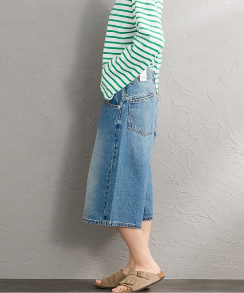 Levi's（リーバイス）の「[LEVI’S/リーバイス] SUPER BAGGY JORT スーパーバギーショートジーンズ（デニムパンツ・レディース・ライトインディゴブルー/ブラック・26/25/27）」の22枚目の写真