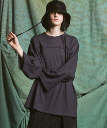 《UNISEX》Dry Waffle Prime-Over Football T-shirt/ドライワッフルプライムオーバーフットボールTシャツ【MAISON SPECIAL/メゾンスペシャル】