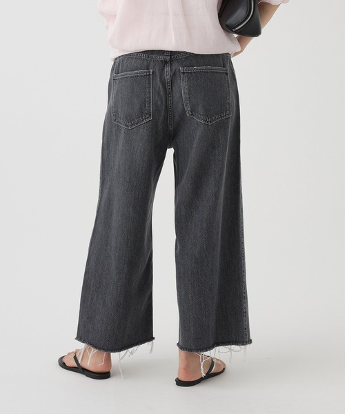 BABYLONE（バビロン）の「【upper hights】THE LINDA（デニムパンツ・レディース・チャコール・25inch/24inch）」の4枚目の写真