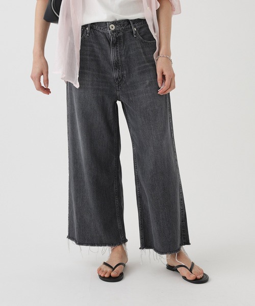 BABYLONE（バビロン）の「【upper hights】THE LINDA（デニムパンツ・レディース・チャコール・25inch/24inch）」の2枚目の写真