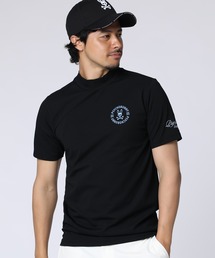 [GOLF]サークルロゴテック UVモックネックTシャツ