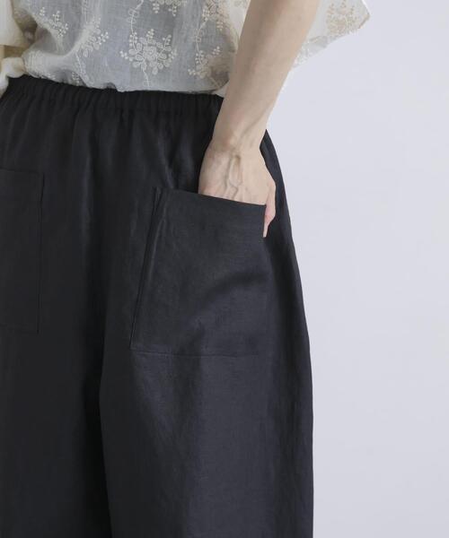 かぐれ(カグレ)の「カラーリネンクロップドパンツ(その他パンツ・レディース・レッド/ブルー/ベージュ/ブラック・FREE)」の16枚目の写真