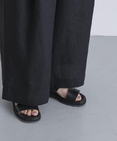 かぐれ(カグレ)の「カラーリネンクロップドパンツ(その他パンツ・レディース・レッド/ブルー/ベージュ/ブラック・FREE)」の17枚目の写真