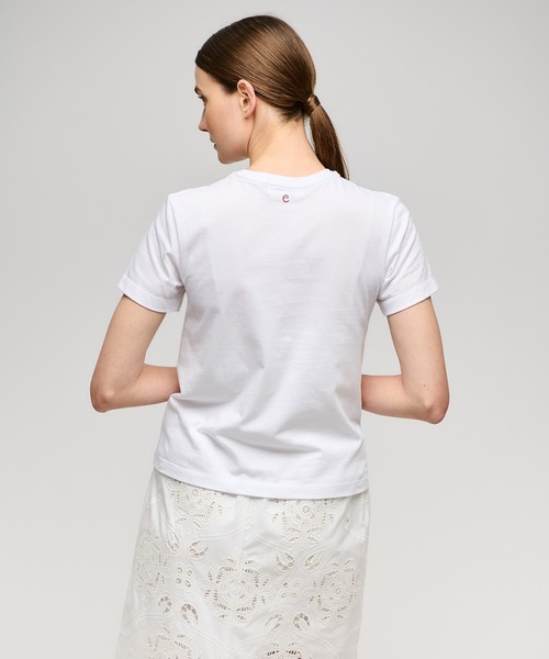 Ernie Palo(アーニー パロ)の「Ernie Palo / 刺繍Tシャツ《ESTNATION EXCLUSIVE》(Tシャツ/カットソー・レディース・ブラウン/ホワイト・FREE)」の20枚目の写真