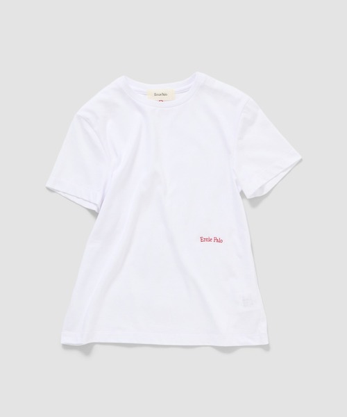 Ernie Palo(アーニー パロ)の「Ernie Palo / 刺繍Tシャツ《ESTNATION EXCLUSIVE》(Tシャツ/カットソー・レディース・ブラウン/ホワイト・FREE)」の10枚目の写真