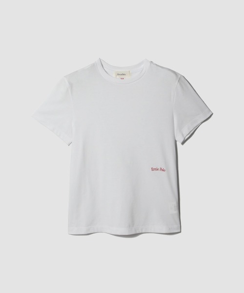 Ernie Palo(アーニー パロ)の「Ernie Palo / 刺繍Tシャツ《ESTNATION EXCLUSIVE》(Tシャツ/カットソー・レディース・ブラウン/ホワイト・FREE)」の11枚目の写真