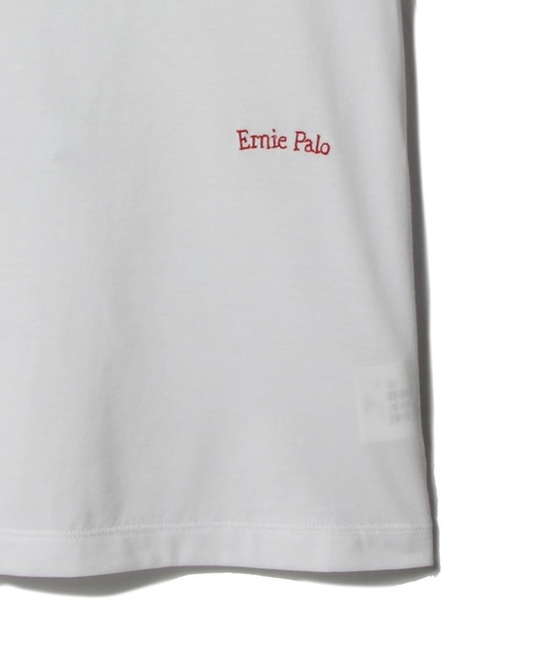 Ernie Palo(アーニー パロ)の「Ernie Palo / 刺繍Tシャツ《ESTNATION EXCLUSIVE》(Tシャツ/カットソー・レディース・ブラウン/ホワイト・FREE)」の14枚目の写真