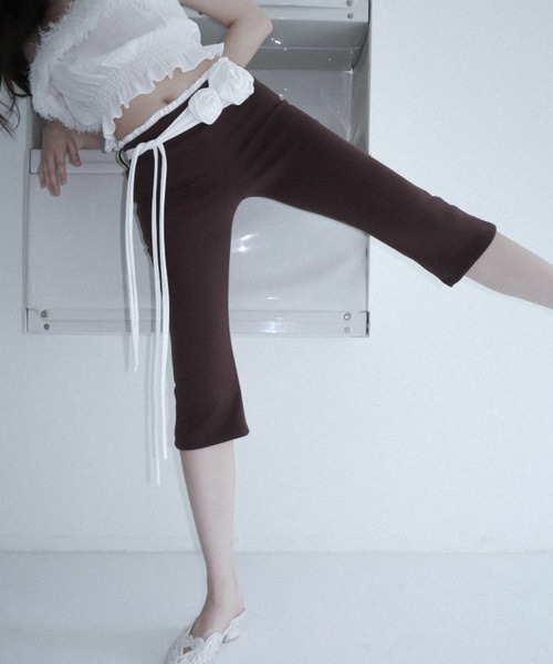 CladdA(クラタ)の「lace capri pants(その他パンツ・レディース・ブラウン・FREE)」の14枚目の写真