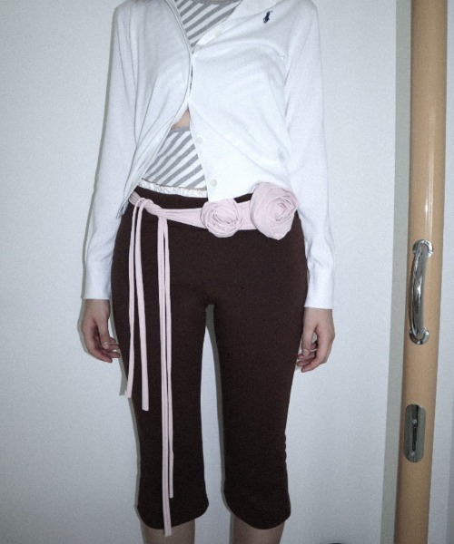 CladdA(クラタ)の「lace capri pants(その他パンツ・レディース・ブラウン・FREE)」の15枚目の写真