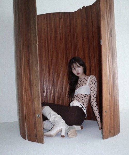 CladdA(クラタ)の「lace capri pants(その他パンツ・レディース・ブラウン・FREE)」の2枚目の写真